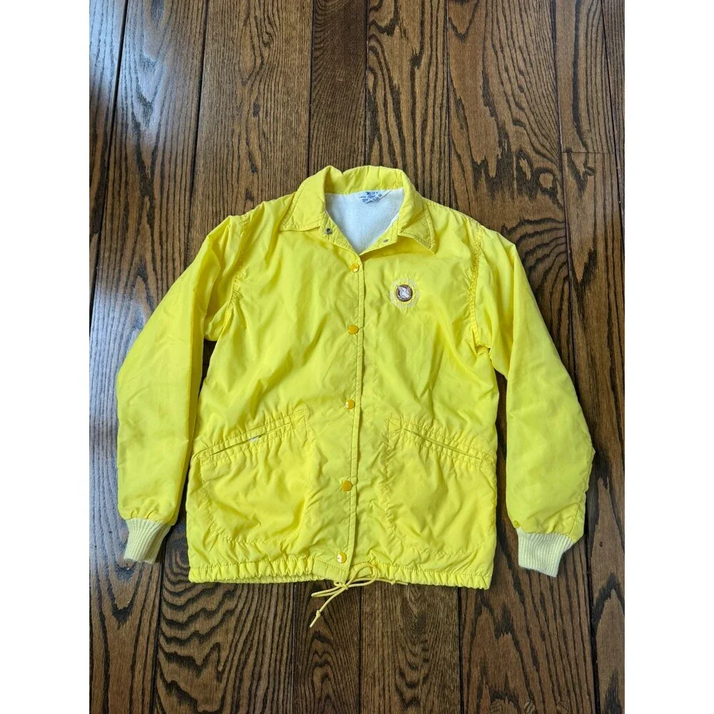 Vintage 1984 U.S. Open Women’s Yellow Jacket Winged Foot Golf Club Size Small - Picture 1 of 11
